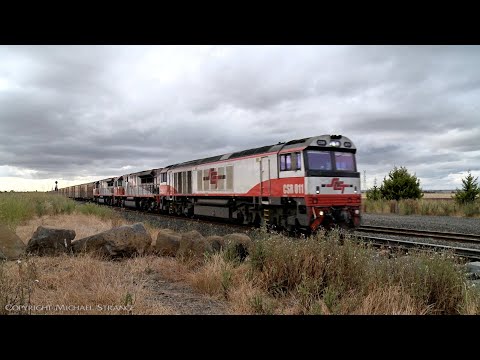 SCT 1PM9 Freight Train / Boxcars And Shipping Containers (15/12/2021) - PoathTV Australian Railways