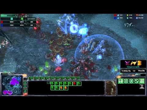 WhiteRa vs Virus (Xel'Naga Caverns)