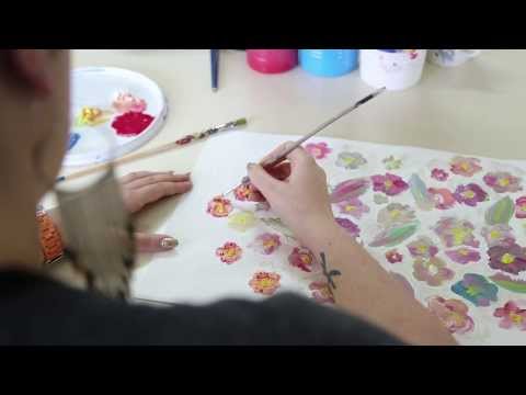 Criação de figurinos e impressão numérique têxtil Musée d'Orsay (vídeo)