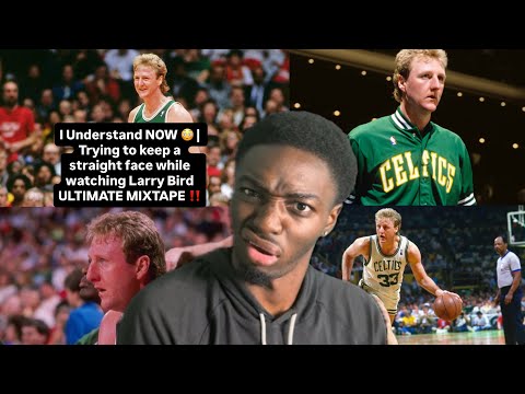 Trying to keep a Straight Face while watching the CRAZIEST LARRY BIRD MIXTAPE I've ever seen!!