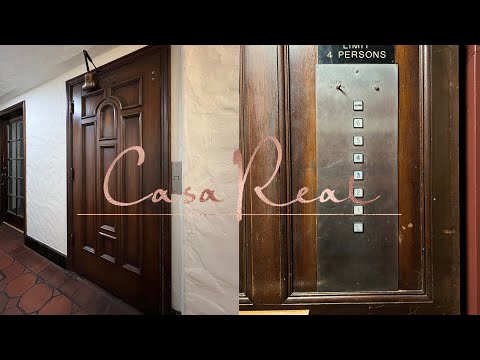 AMAZING Gated Spencer (mb. Montgomery) Traction Elevator - The Casa Real - Palo Alto, CA