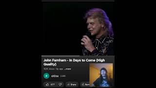 JOHN FARNHAM &amp; MSO- IN DAYS TO COME  SO MUCH UNITY IN THIS💜🖤 INDEPENDENT ARTIST REACTS