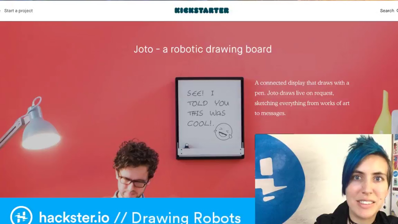 Drawing Robot Revue // Fund'em Friday