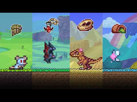 How to Get All New Transformation Mounts in Terraria 1.4.5!