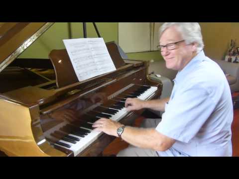David Moyer rocks on the piano