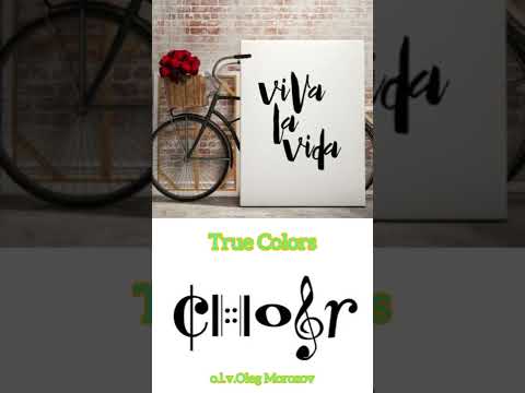 OLEG MOROZOV EN SCHOOL TOF-TRUE COLORS CHOIR-VIVA LA VIDA
