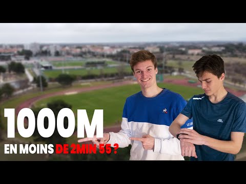 TEST 1000 M EN MOINS DE 2MIN 55 ?