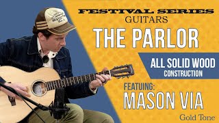 Fingerpicking & Flatpicking on the Gold Tone Parlor with Mason Via!