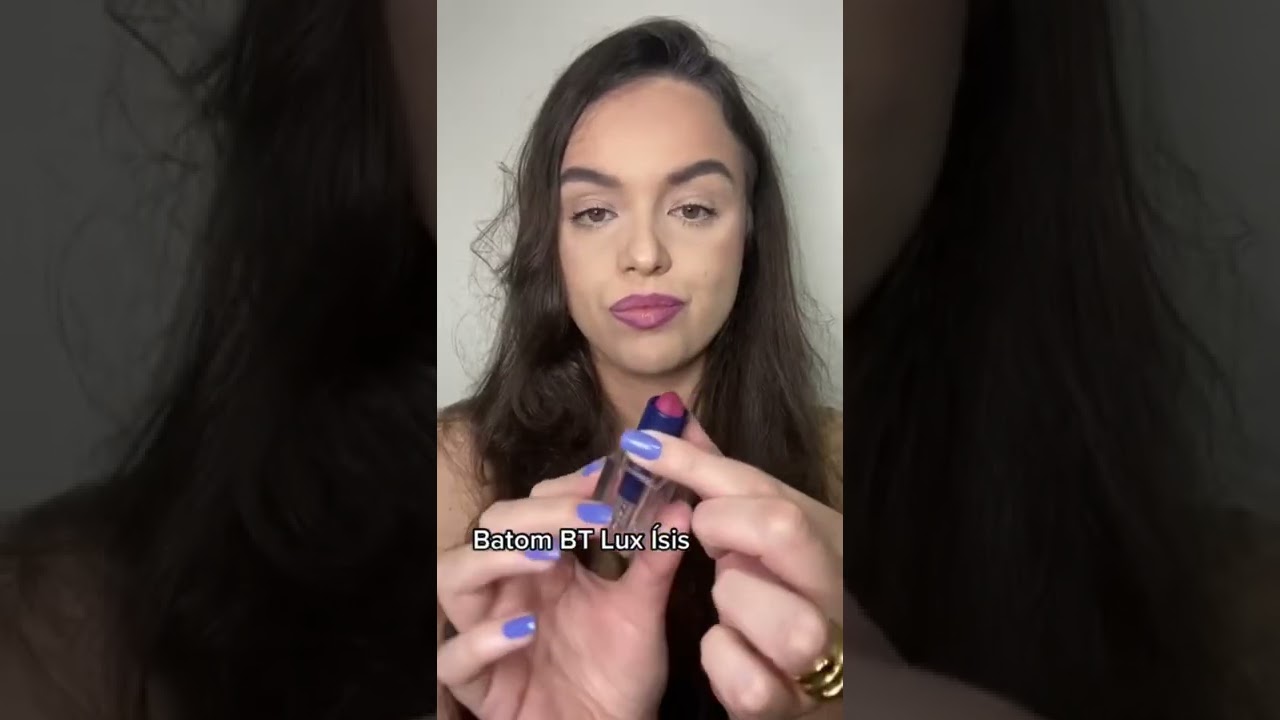 Testando make: batom Marsala Bruna Tavares e lápis de boca mauve rk by kiss #shorts #maquiagem