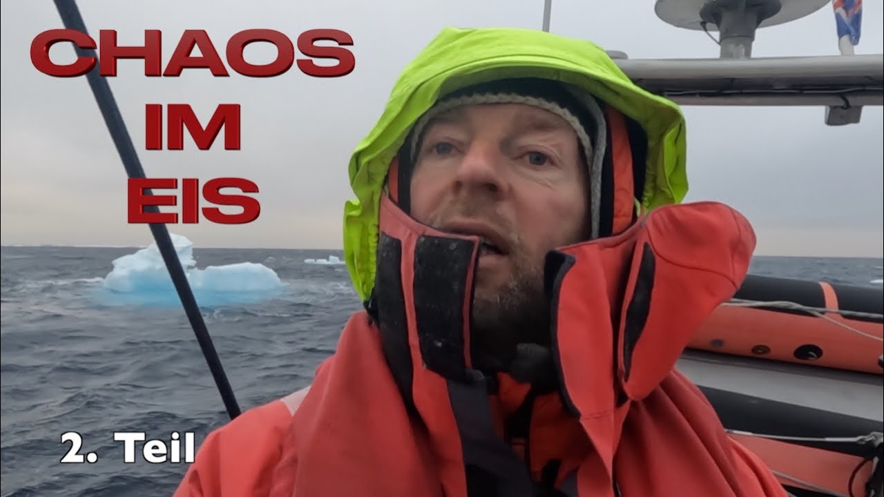 Chaos in the Ice Part 2 - Seasick knocked out #142 @XTripSailing Sailing Greenland