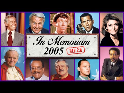 In Memoriam 2005: Famous Faces We Lost in 2005