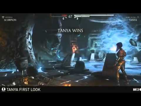 Mortal Kombat X: Tanya vs Scorpion