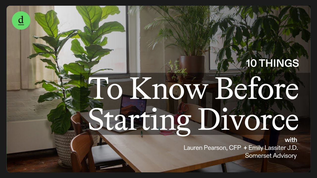 Top 10 Things to Know Before Starting Divorce - Webinar