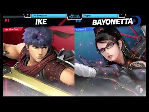 TehBlueOne (Ike) vs Vapor (Bayonetta) - Ultimate 27/01/2019 - SotH64