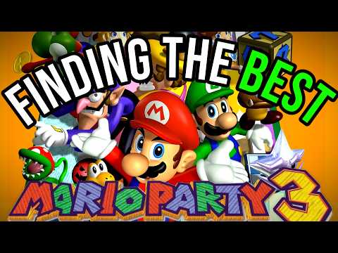 Finding the Best Mario Party: Mario Party 3