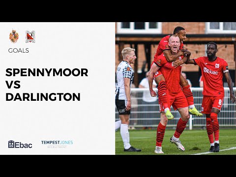 Goals: Spennymoor Town v Darlington