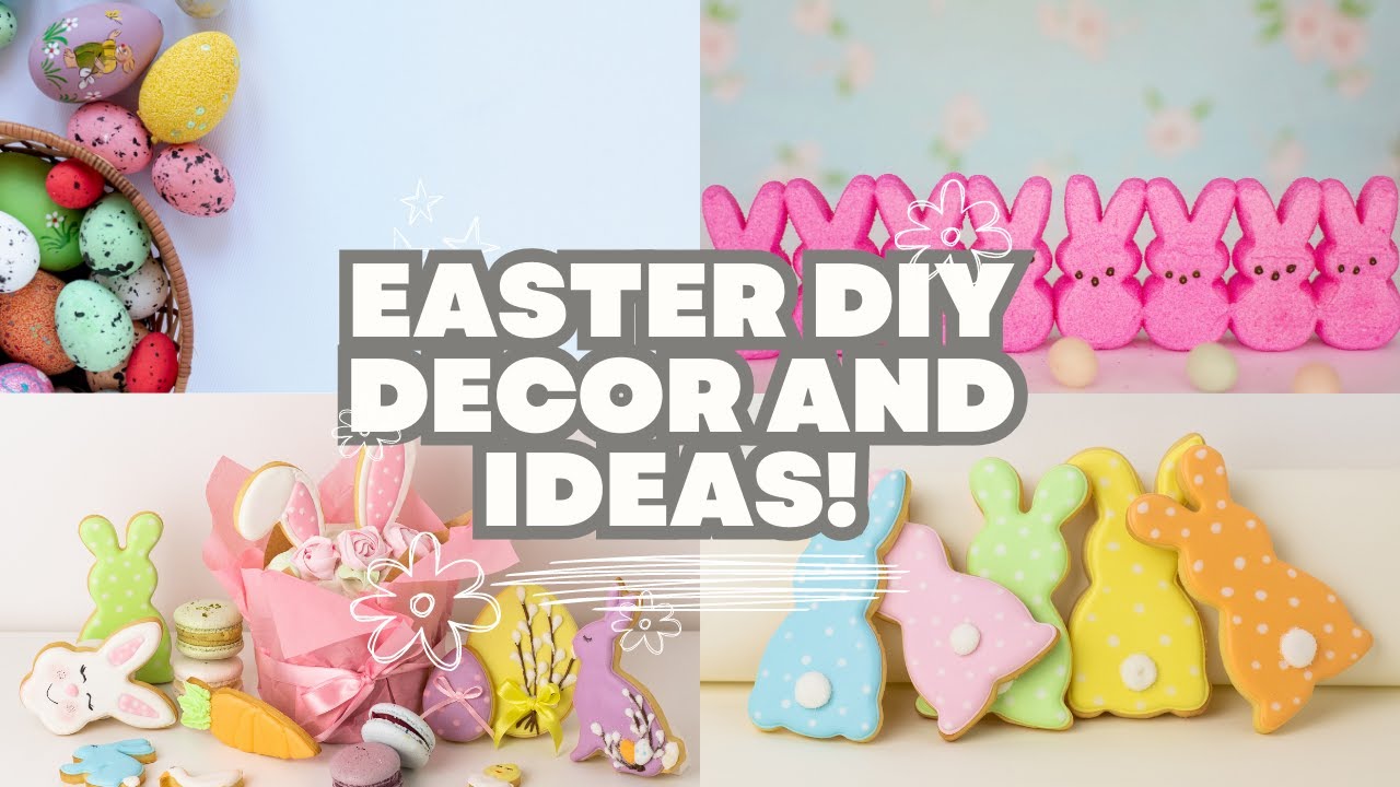 *NEW* EASTER DECOR AND DIY IDEAS! DOLLAR TREE EASTER DECOR 2023!!