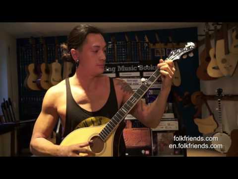 Satria from OMNIA plays "Cripple Creek" on the Banjola