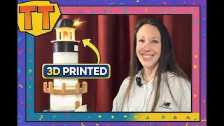 Tina Tries 3D Printing: Lighthouse | Awesome functional print