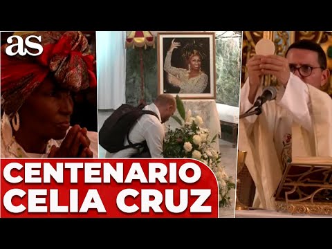 TRIBUTO en LA HABANA a CELIA CRUZ: misa por el CENTENARIO de la ICÓNICA CANTANTE CUBANA