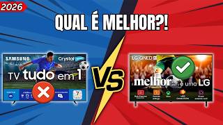 Melhor TV 65” 2026: Samsung ou LG (Comparativo Completo) QUAL VALE MAIS?