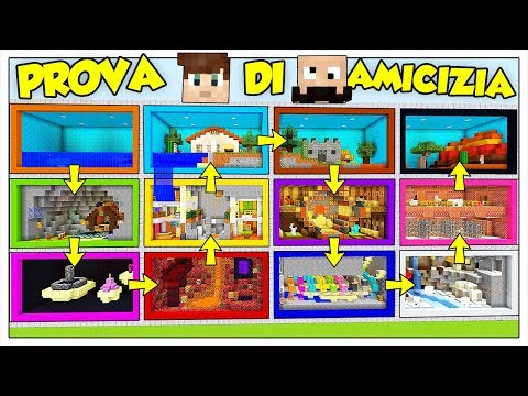 OGNI STANZA È UNA PROVA DI AMICIZIA! - Minecraft ITA