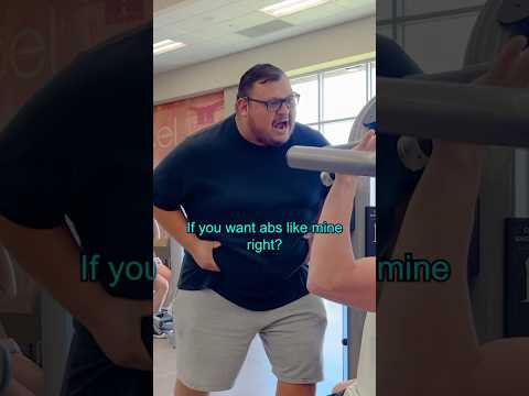 When gym trainers are fat… #shorts #funny #comedy #gym #gymlife #train #training