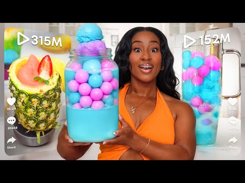 I Tested the MOST VIEWED TikTok Drink Recipes