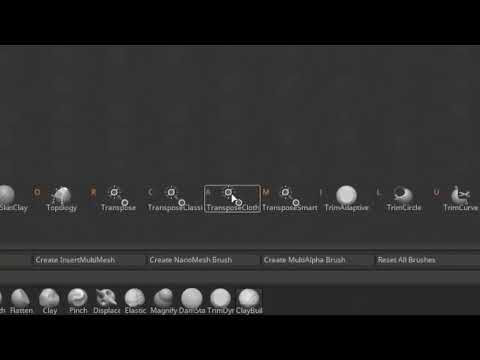 ZBrush Dynamic Cloth Tutorial