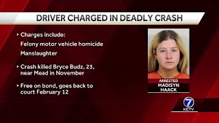 Bennington woman accused of motor vehicle homicide for Nov. 2023 crash turns herself into authori...