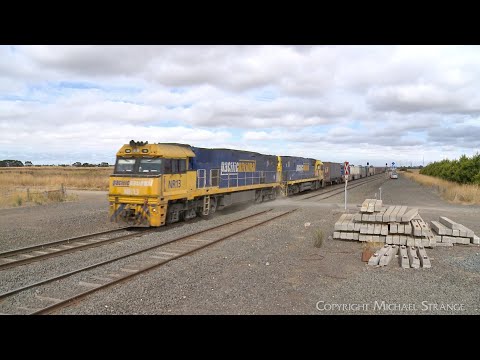 3PM6 Pacific National Container Freight Train (18/2/2023) - PoathTV Australian Railways
