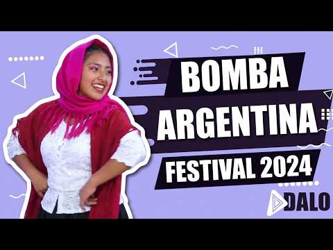 Bailando Bomba Argentina FESTIVAL FIFAS ASHPA SUMAJ 2024 - TERMAS DEL RÍO HONDO SANTIAGO DEL ESTERO