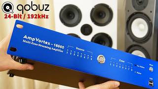 Test AmpVortex-16060: The First Streaming Amp with 192kHz Audio
