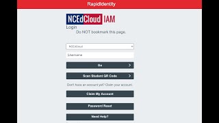 How to login to RapidIdentity