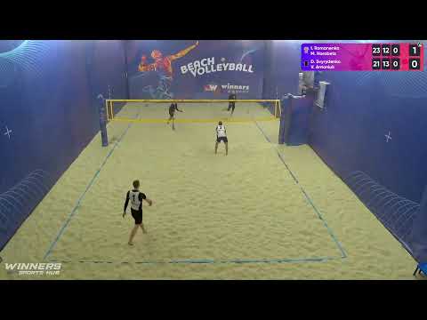 07:00 I. Romanenko / M. Horobets - D. Svyrydenko / V. Antoniuk 15.03.2023 | Winners Beach Volleyball