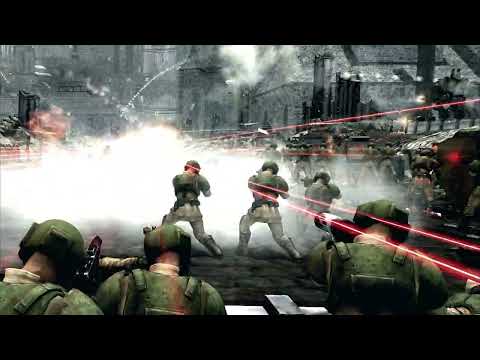 Guardsmen fight off Necron invasion (Warhammer 40k Cinematic)