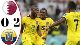Qatar Vs. Ecuador 2-0 extended highlight Fifa world cup 2022 All goals