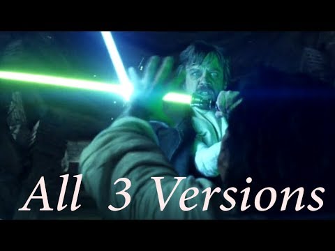 Luke VS Ben - All 3 Flashbacks Combined | The Last Jedi.