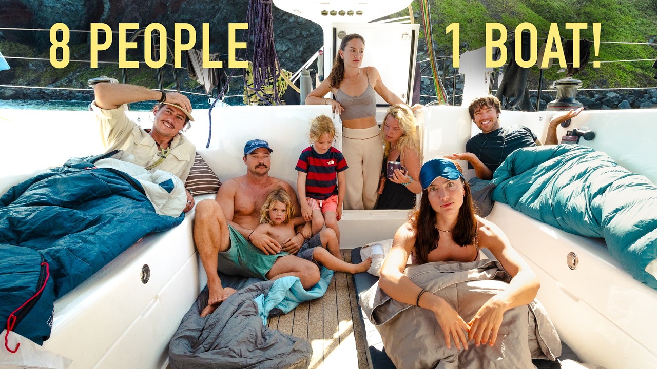 8 People. 2 Beds. 6 Months at Sea... will this work?