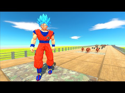 Songoku VS Team Infernals. Death Run - Animal Revolt Battle Simulator