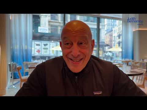 Larry Warsh, collector and publisher. Keith Haring, New York, November 2024