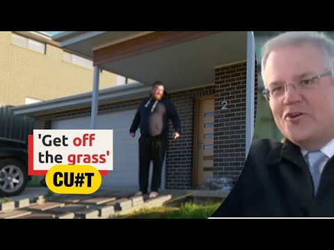 Australian PM Told To 'Get Of The Grass'