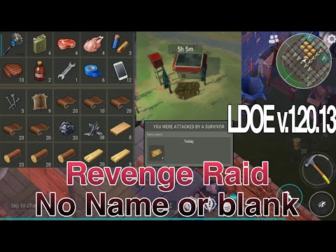 Revenge Raid No name or blank | Last Day on Earth v.1.20.13