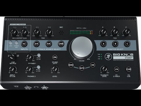 Mackie Big Knob Studio - Monitor Controller image 6