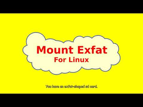 Mount Exfat