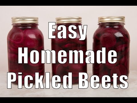 Easy Homemade Pickled Beets (Med Diet Episode 26)