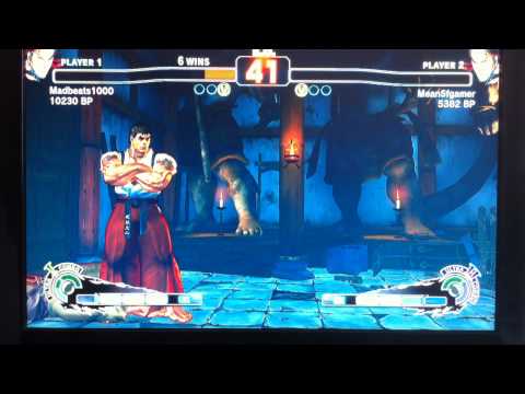 ssf4 madbeats 1000 vs meansfgamer (me)