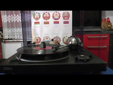 VINYL HQ Гимн Киргизская ccp Hymn Kirgisian Soviet Republik - SOVIET RUSSIAN KORVET 038S Turntable