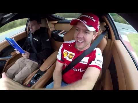 F1: Off the Grid: Austin - We Quizzed Sebastian Vettel, AT SPEED, in a FERRARI F12berlinetta