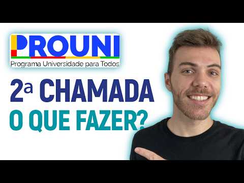 Vídeo: Segunda chamada Prouni: prazos e dúvidas frequentes